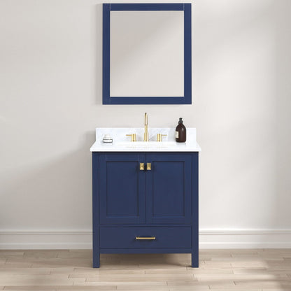 Blossom Geneva 30” White / Gray / Blue Vanity V8026 30