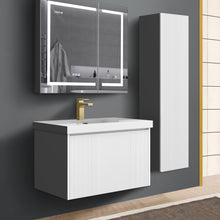 Load image into Gallery viewer, Blossom Positano 30 &quot; Floating Bat hroom Vanity with Top &amp; Side Cabinet White side