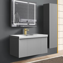 Load image into Gallery viewer, Blossom Positano 36&quot; Floating Bathroom Vanity with Top &amp; Side Cabinet