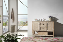 Load image into Gallery viewer, Legion Furniture 48&quot; Solid Wood Sink Vanity in Rustic White Wash with Marble Top-No Faucet - WH5148