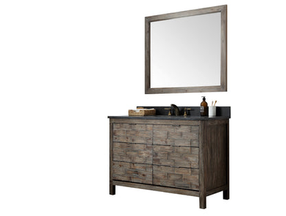 Legion Furniture 48" Rustic Wood Sink Vanity Match with Marble Wh 5148" Top -No Faucet - WH8648