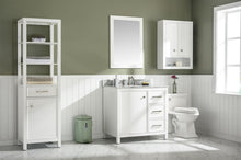 Load image into Gallery viewer, Legion Furniture 36&quot; White Finish Sink Vanity Cabinet with Carrara White Top - WLF2136-W