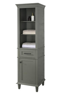 Legion Furniture 21" Pewter Green Linen Cabinet - WLF2221-PG-LC