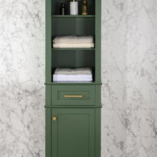 Load image into Gallery viewer, 21&quot; Vogue Green Linen Cabinet - WLF2121-VG-LC