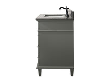 Load image into Gallery viewer, Legion Furniture 36&quot; Pewter Green Finish Sink Vanity Cabinet with Blue Lime Stone Top - WLF2236-PG