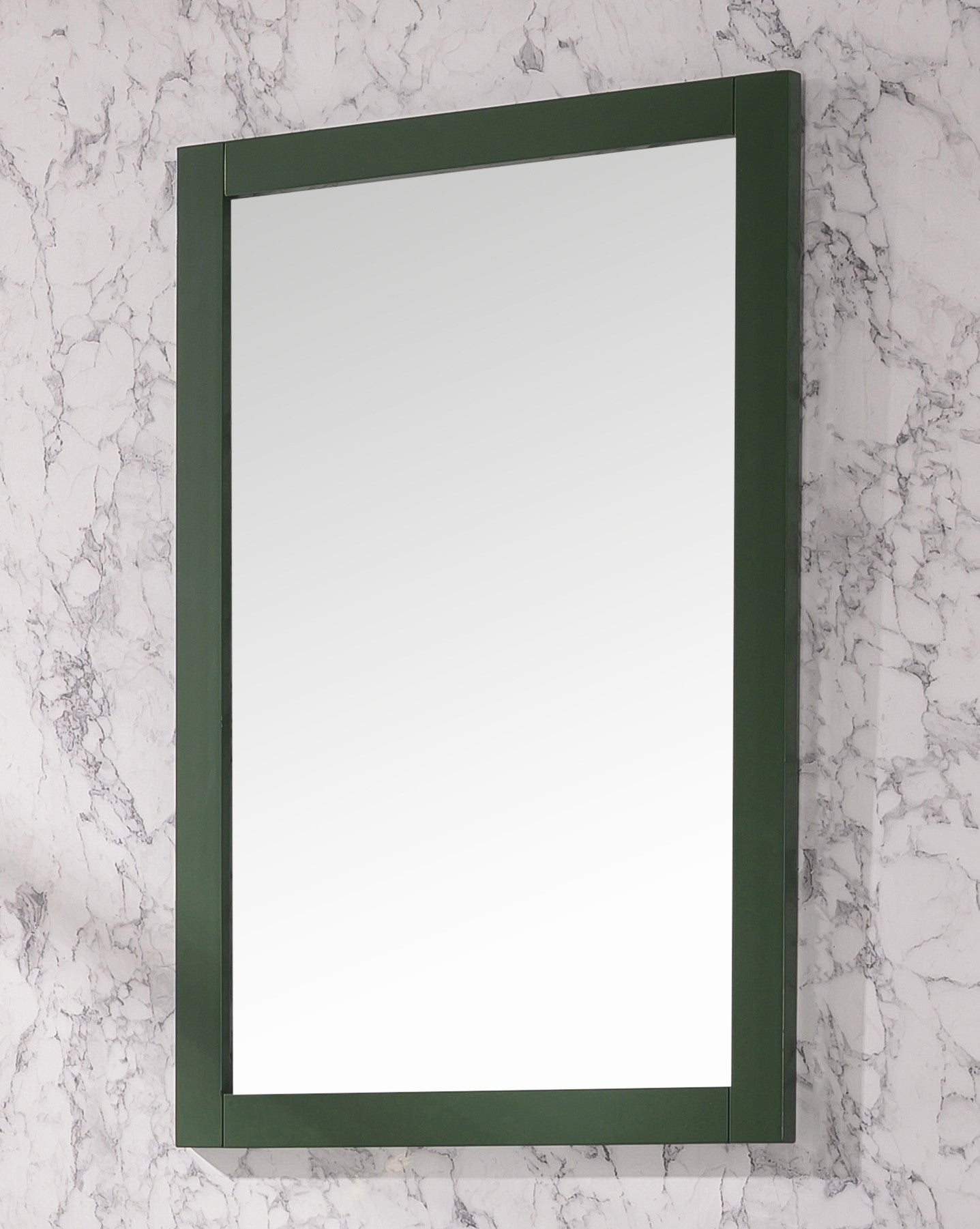 Legion Furniture 36" Vogue Green Finish Sink Vanity Cabinet with Carrara White Top - WLF2136-VG