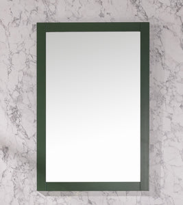 Legion Furniture 30" Vogue Green Finish Sink Vanity Cabinet with Carrara White Top - WLF2130-VG