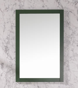 Legion Furniture 54" Vogue Green Finish Double Sink Vanity Cabinet with Carrara White Top - WLF2254-VG