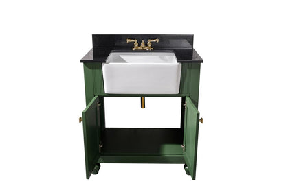 Legion Furniture 30" Vogue Green Sink Vanity Without Faucet - WLF6022-VG