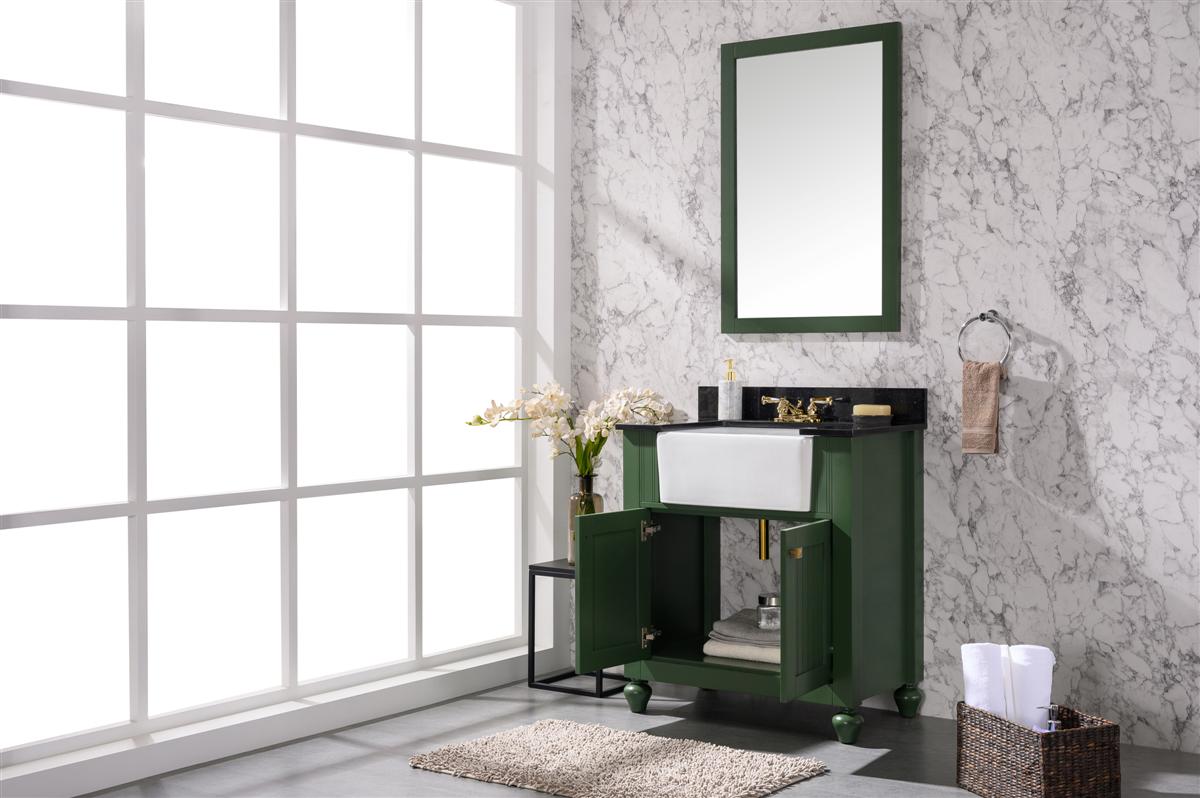 Legion Furniture 30" Vogue Green Sink Vanity Without Faucet - WLF6022-VG