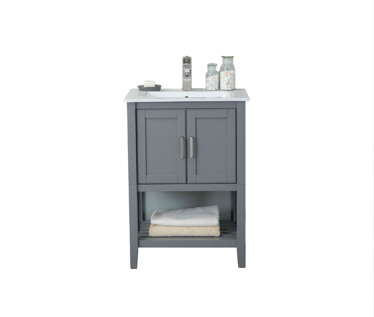 Legion Furniture24" Kd Westchester Gray Sink Vanity - WLF6023-JK