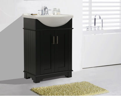 Legion Furniture 24" Espresso Sink Vanity, No Faucet - WLF6042-E