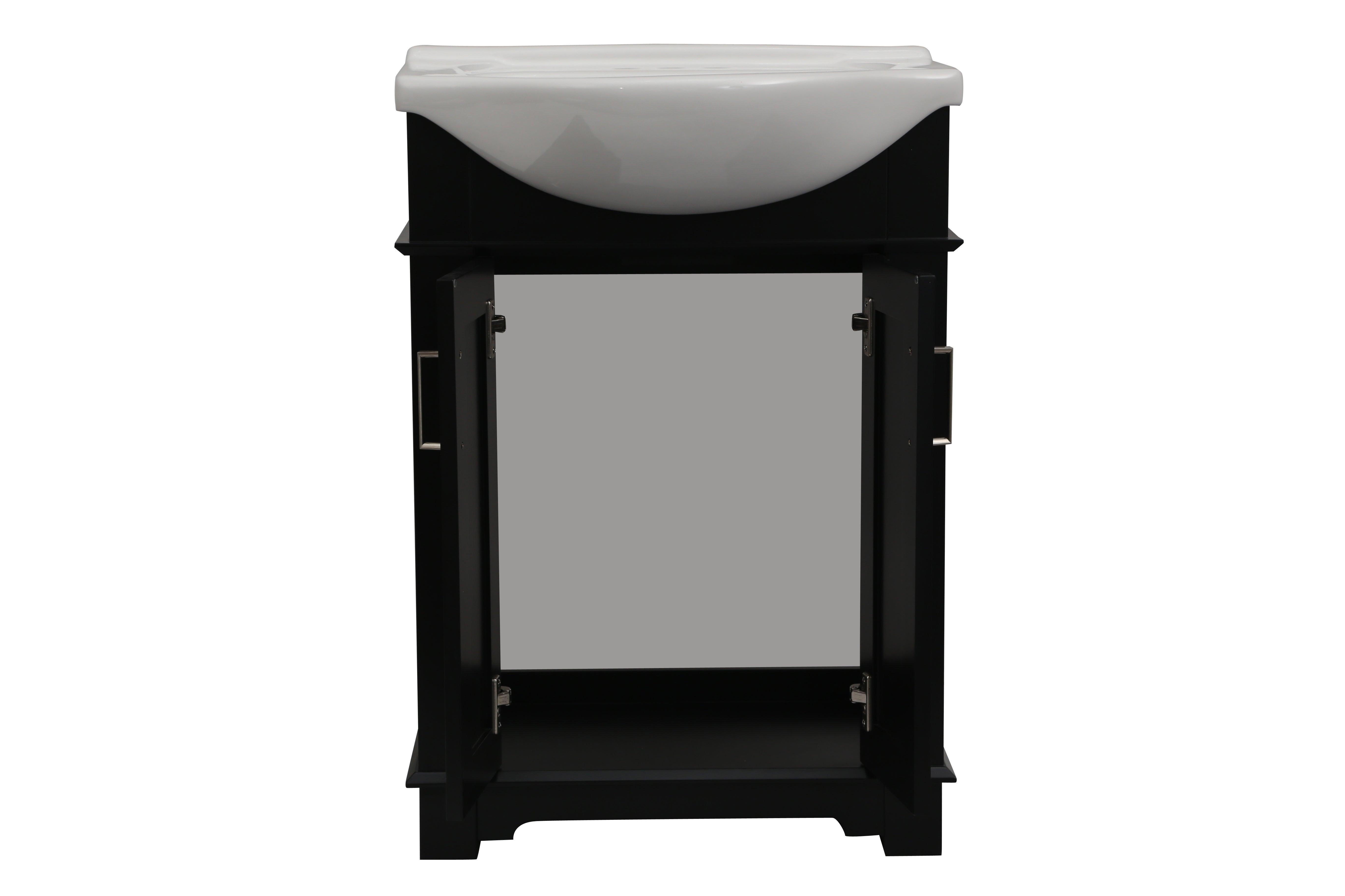 Legion Furniture 24" Espresso Sink Vanity, No Faucet - WLF6042-E