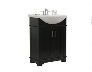 Legion Furniture 24" Espresso Sink Vanity, No Faucet - WLF6042-E