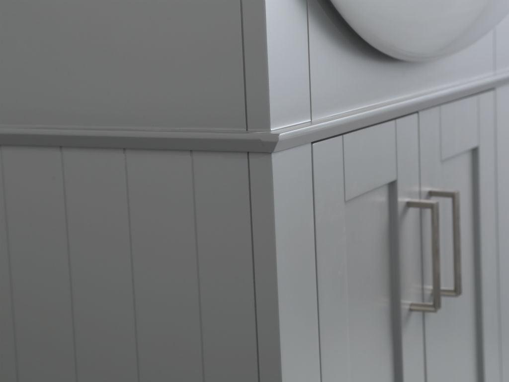 Legion Furniture 24" Gray Sink Vanity, No Faucet - WLF6042-G