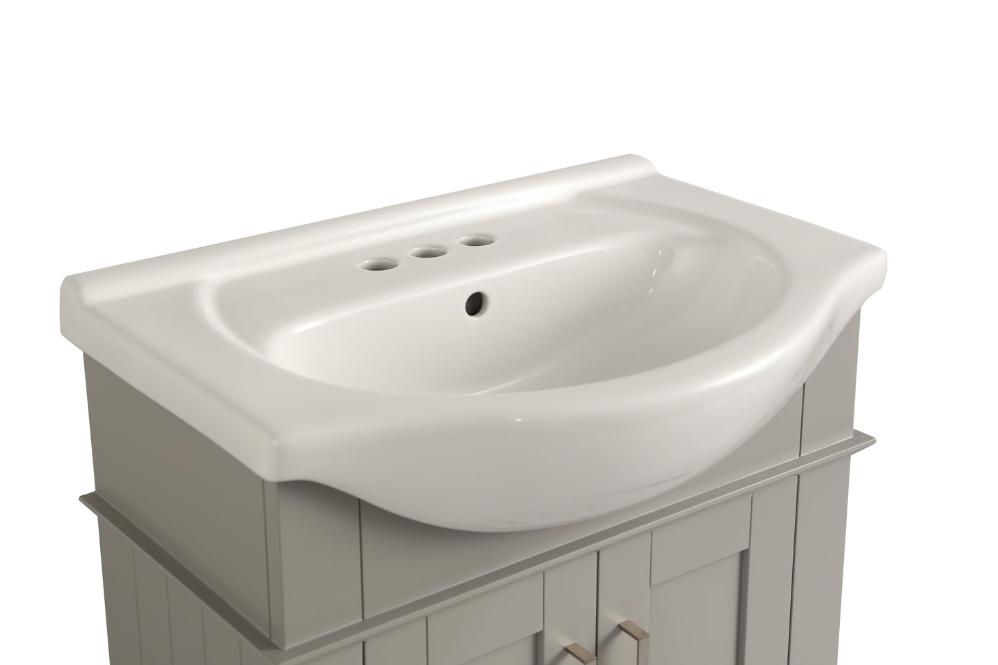 Legion Furniture 24" Gray Sink Vanity, No Faucet - WLF6042-G