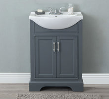 Load image into Gallery viewer, Legion Furniture 24&quot; Gray Sink Vanity, No Faucet - WLF6046