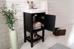 Legion Furniture 18" Espresso Sink Vanity - WLF9018-E