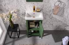 Load image into Gallery viewer, Legion Furniture 18&quot; Vogue Green Sink Vanity - WLF9018-VG