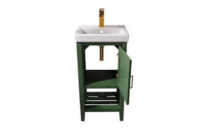 Legion Furniture 18" Vogue Green Sink Vanity - WLF9018-VG