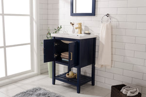 Legion Furniture 24" Kd Blue Sink Vanity -