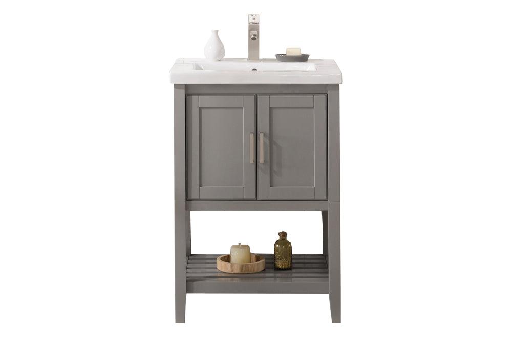 Legion Furniture 24" Kd Gray Sink Vanity - WLF9024-G