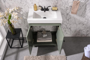 Legion Furniture 24" Kd Pewter Green Sink Vanity - WLF9024-PG