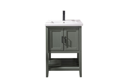 Legion Furniture 24" Kd Pewter Green Sink Vanity - WLF9024-PG