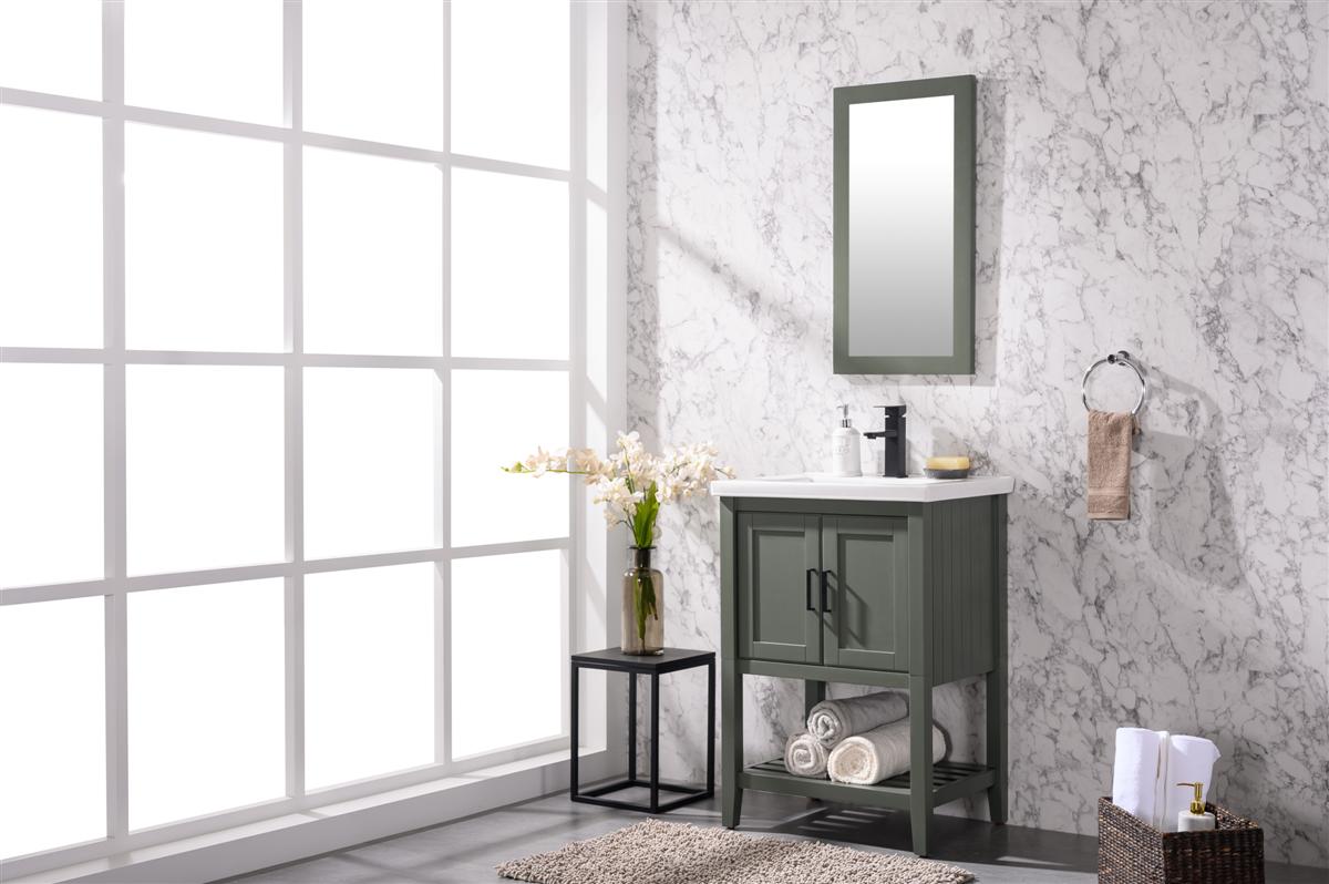 Legion Furniture 24" Kd Pewter Green Sink Vanity - WLF9024-PG