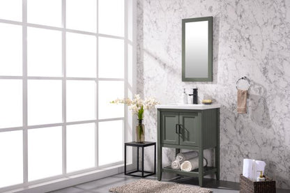 Legion Furniture 24" Kd Pewter Green Sink Vanity - WLF9024-PG