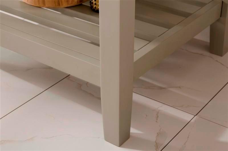 Legion Furniture 24" Kd White Gray Sink Vanity - WLF9024-RL