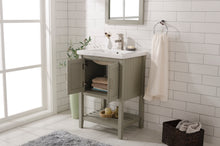 Load image into Gallery viewer, Legion Furniture 24&quot; Kd White Gray Sink Vanity - WLF9024-RL