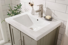 Load image into Gallery viewer, Legion Furniture 24&quot; Kd White Gray Sink Vanity - WLF9024-RL