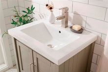 Load image into Gallery viewer, Legion Furniture 24&quot; Kd White Gray Sink Vanity - WLF9024-RL