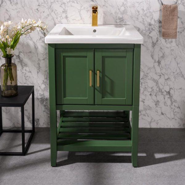 Legion Furniture 24" Kd Vogue Green Sink Vanity - WLF9024-VG