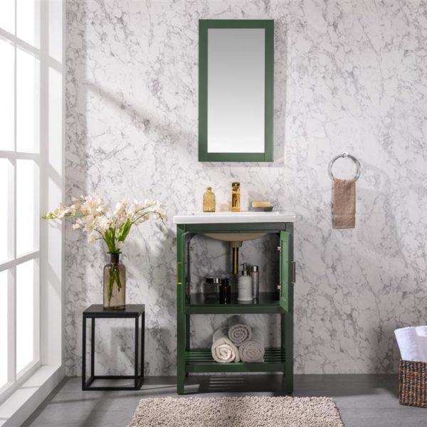 Legion Furniture 24" Kd Vogue Green Sink Vanity - WLF9024-VG