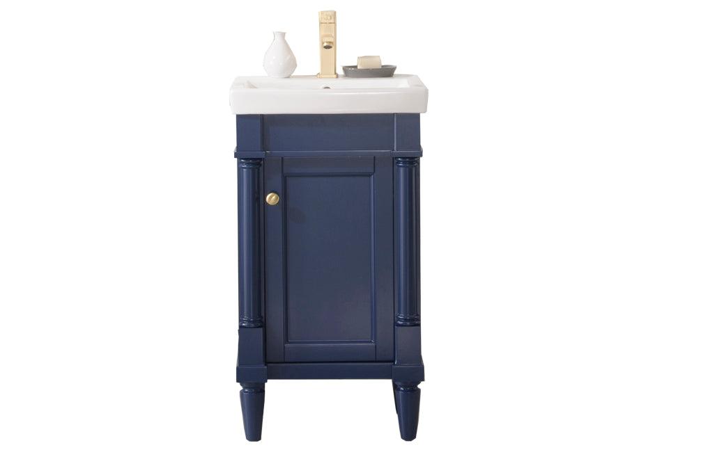 Legion Furniture 18" Blue Sink Vanity - WLF9218-B