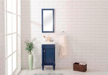Legion Furniture 18" Blue Sink Vanity - WLF9218-B