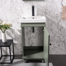 Load image into Gallery viewer, Legion Furniture 18&quot; Pewter Green Sink Vanity - WLF9318-PG