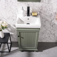 Load image into Gallery viewer, Legion Furniture 18&quot; Pewter Green Sink Vanity - WLF9318-PG