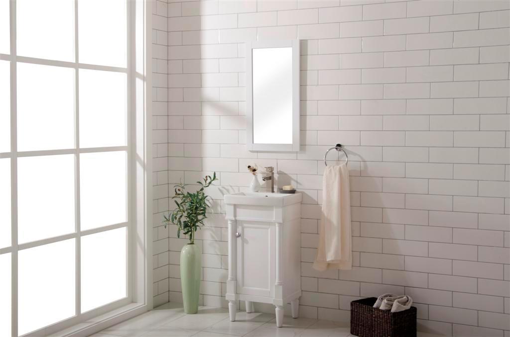 Legion Furniture 18" White Sink Vanity - WLF9218-W