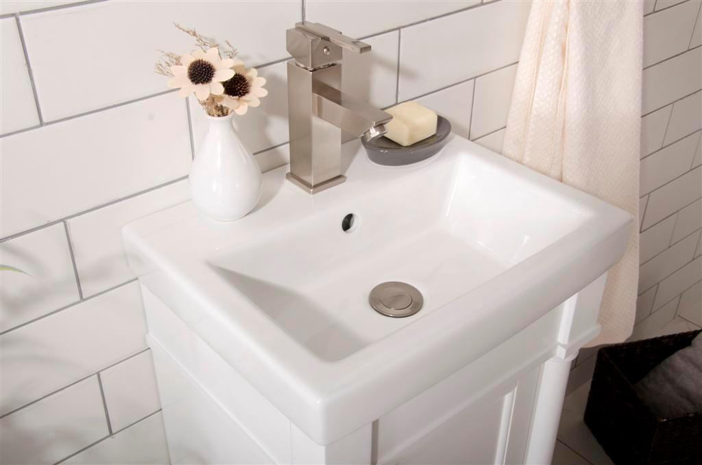 Legion Furniture 18" White Sink Vanity - WLF9218-W