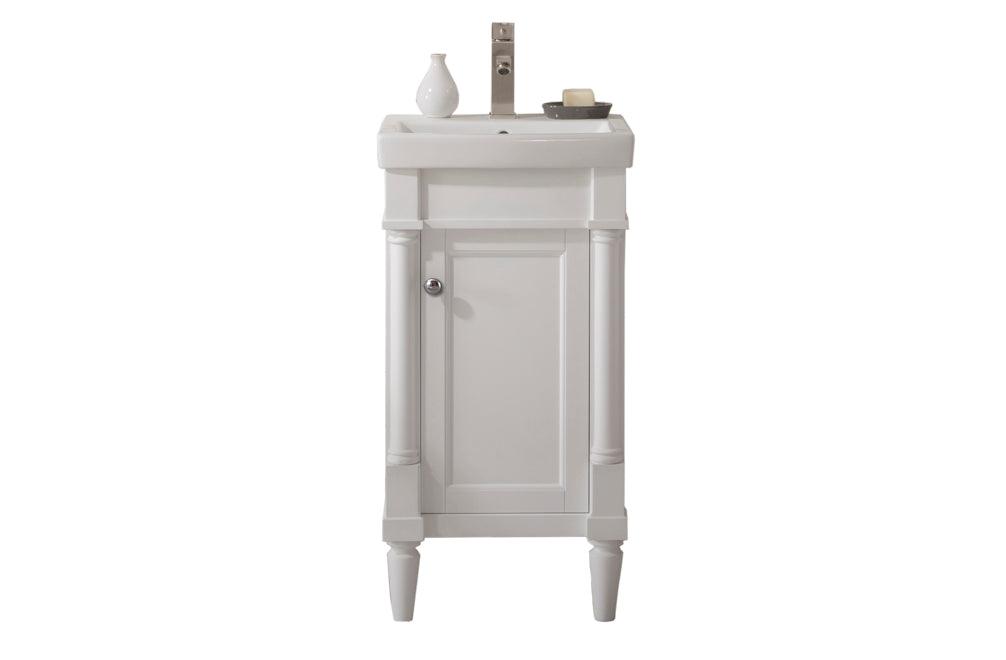 Legion Furniture 18" White Sink Vanity - WLF9218-W