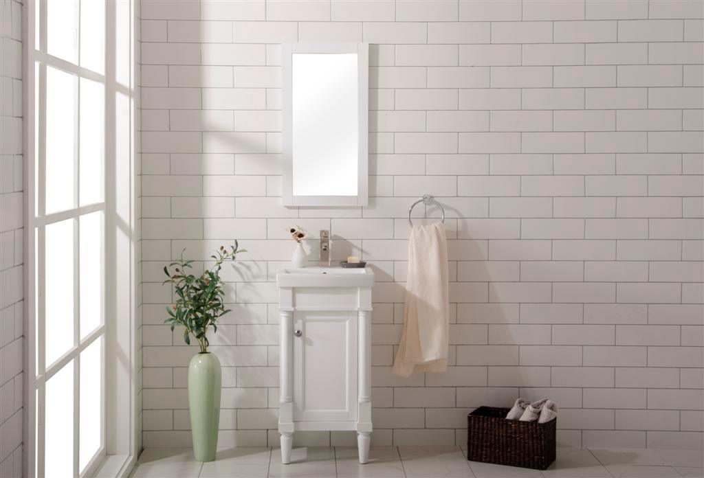 Legion Furniture 18" White Sink Vanity - WLF9218-W