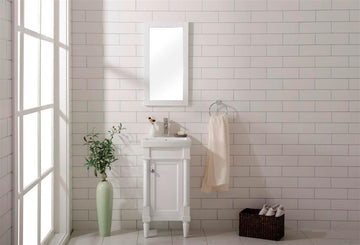 Legion Furniture 18" White Sink Vanity - WLF9218-W