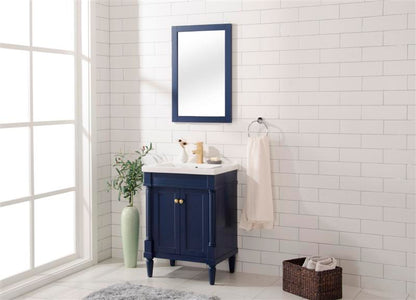 Legion Furniture 24" Blue Sink Vanity - WLF9224-B