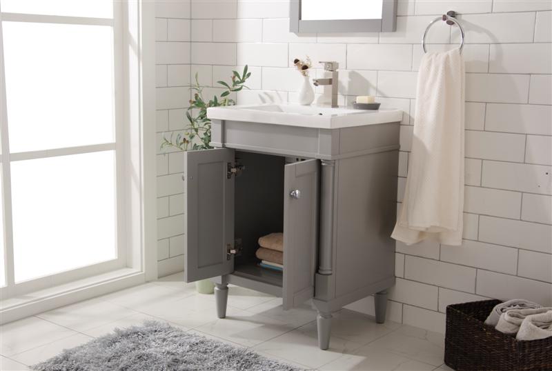 Legion Furniture 24" Gray Sink Vanity - WLF9224-G