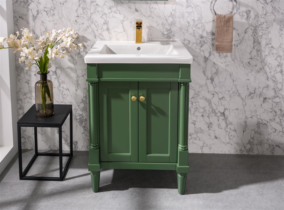 Legion Furniture 24" Pewter Green Sink Vanity - WLF9224-VG