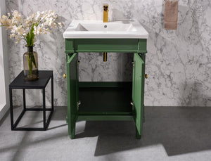Legion Furniture 24" Pewter Green Sink Vanity - WLF9224-VG