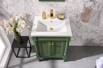 Legion Furniture 24" Pewter Green Sink Vanity - WLF9224-VG